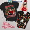 Taylor Swift Santa Please Send Her For Christmas Fleece Pajamas Set