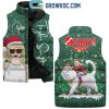 The Grinch Merry Glowing Grinchmas Christmas Sleeveless Puffer Jacket