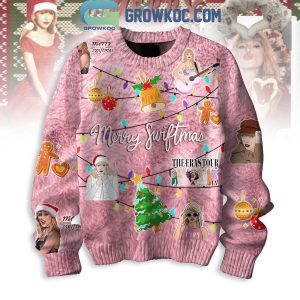 Taylor Swift The Eras Tour Merry Swiftmas 2024 Fan Christmas Ugly Sweater