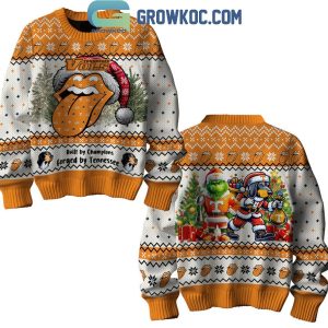 Tennessee Volunteers Built By Champions Forged By Tennessee Christmas Ugly Sweater