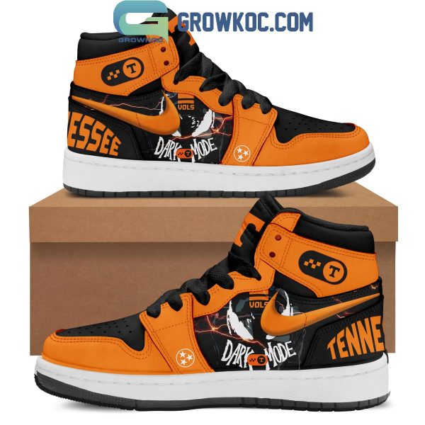 Tennessee Volunteers Football Dark More Air Jordan 1 Shoes