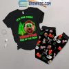 The Grinch Merry Christmas 2024 Grinchmas Celebrating Fleece Pajamas Set