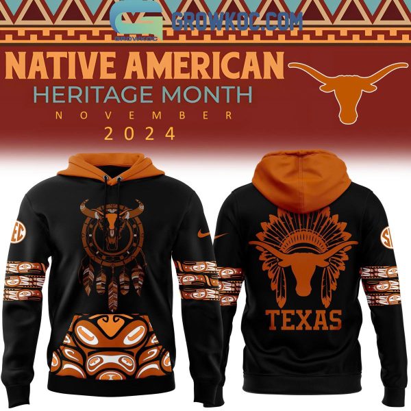 Texas Longhorns 2024 Native American Heritage Month In November Hoodie T-Shirt