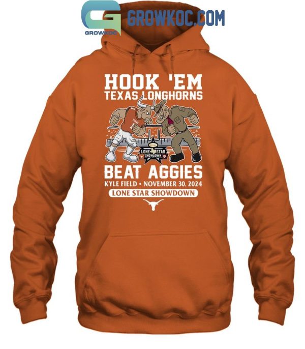 Texas Longhorns Beat Texas A&M Aggies Hook ‘Em 2024 T-Shirt