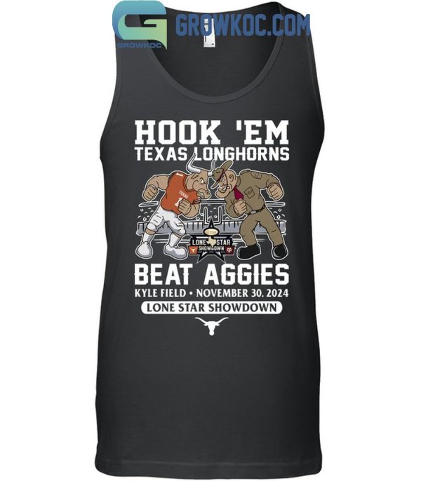 Texas Longhorns Beat Texas A&M Aggies Hook ‘Em 2024 T-Shirt