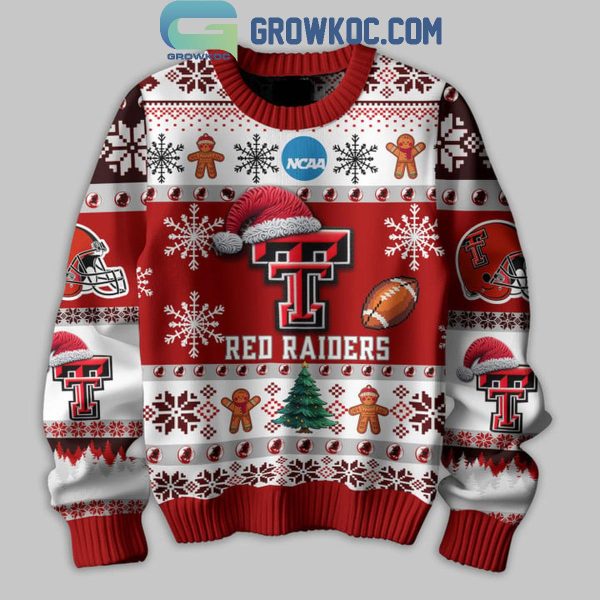 Texas Tech Red Raiders Football They Not Like Us Christmas Ugly Sweater