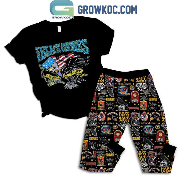 The Black Crowes Happiness Bastard In 2024 Holidays Fleece Pajamas Set