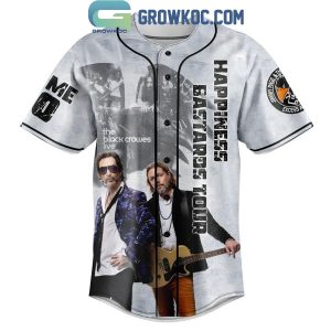 The Black Crowes Happiness Bastards Tour 2025 Personalized Baseball Jersey