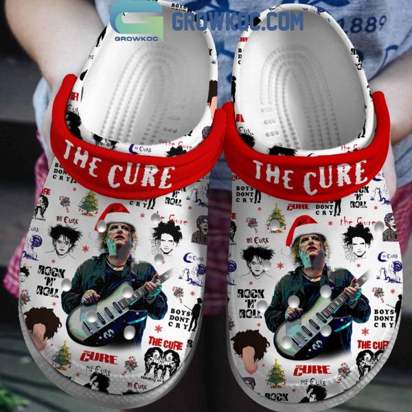 The Cure Boys Don’t Cry Christmas Crocs Clogs