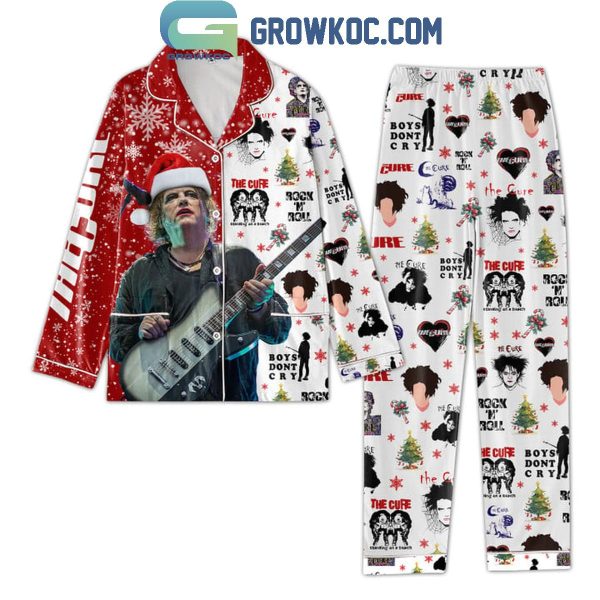 The Cure Boys Don’t Cry Christmas Polyester Pajamas Set