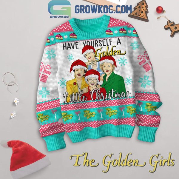 The Golden Girls Have Yourself A Golden Little Christmas Ugly Sweater