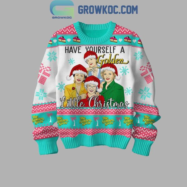 The Golden Girls Have Yourself A Golden Little Christmas Ugly Sweater