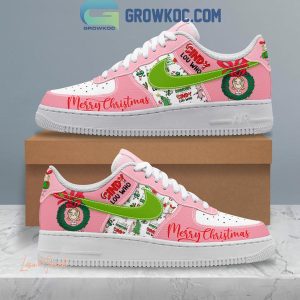 The Grinch Cindy Lou Who Merry Christmas Air Force 1 Shoes