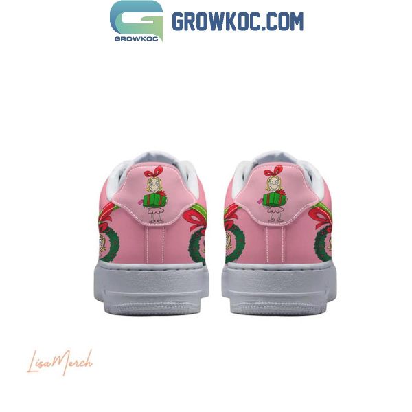 The Grinch Cindy Lou Who Merry Christmas Air Force 1 Shoes