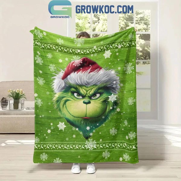 The Grinch How The Grinch Stole Christmas That’s It Fleece Blanket Quilt