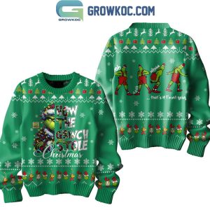 The Grinch How The Grinch Stole Christmas That’s It I’m Not Going Ugly Sweater