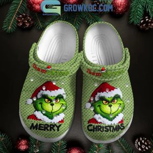 The Grinch Merry Christmas Team Grinch Grinchmas Crocs Clogs