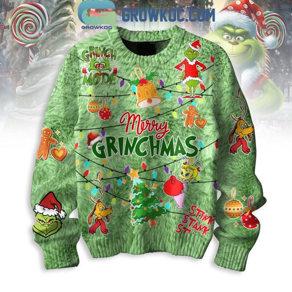 The Grinch Merry Grinchmas 2024 Fan Christmas Ugly Sweater