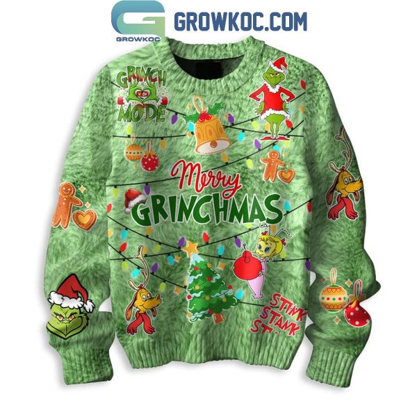 The Grinch Merry Grinchmas 2024 Fan Christmas Ugly Sweater