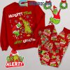 Morgan Wallen 2024 Just Waiting For Christmas Fleece Pajamas Set Long Sleeve