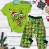 The Grinch Georgia Bulldogs Go Dawgs Christmas Fleece Pajamas Set