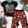 The Grinch I’m Booked In Christmas Stink Stank Stunk Fleece Pajamas Set Green