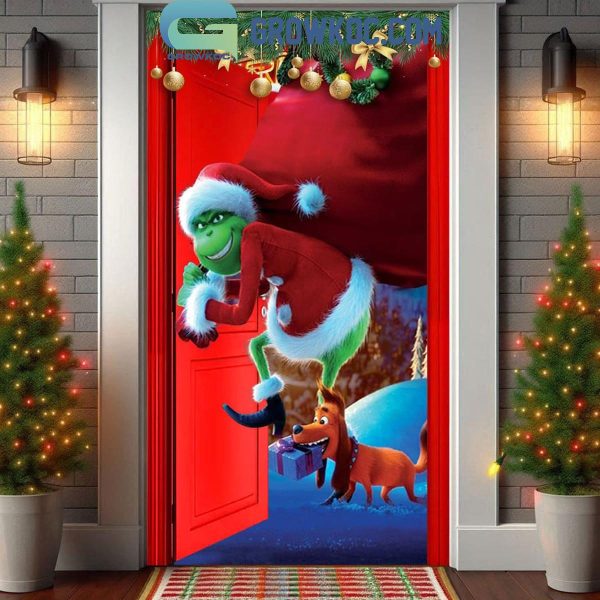 The Grinch Who Stole Christmas 2024 Door Cover