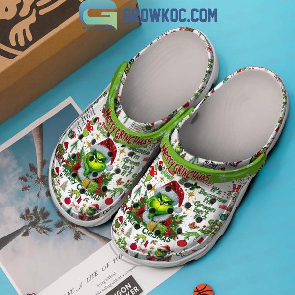 The Grinch Who Stole Christmas 2024 Merry Grinchmas Crocs Clogs