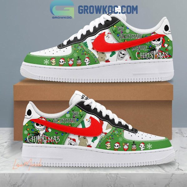 The Nightmare Before Christmas 2024 Merry Christmas Air Force 1 Shoes