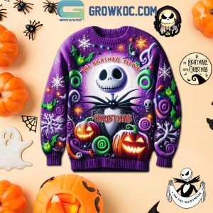 The Nightmare Before Christmas His Sally Her Jack Ugly Sweater