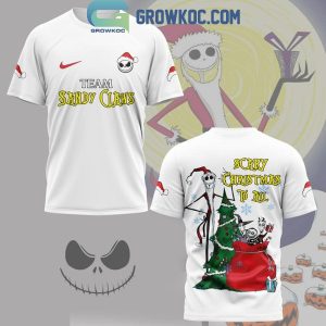 The Nightmare Before Christmas Team Sandy Claws Scary To All Hoodie T-Shirt