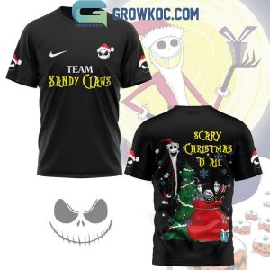 The Nightmare Before Christmas Team Sandy Claws Scary To All Hoodie T-Shirt