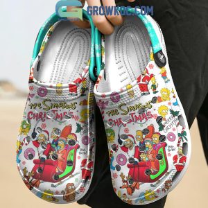 The Simpsons 2024 Christmas Personalized Crocs Clogs