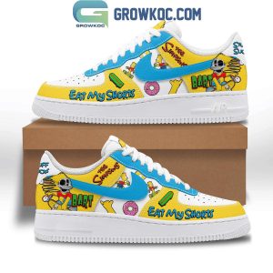 The Simpsons Eat My Shoes Stuff Sucks Air Force 1 Shoes