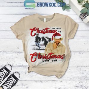 Toby Keith I Will Spend Christmas To Lovin’ You 2024 Fleece Pajamas Set