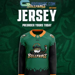 Toledo Bullfrogs 2024 Gameday Personalized Hockey Jersey