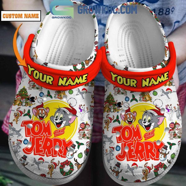 Tom And Jerry Cartoon Christmas 2024 Personalized Crocs Clogs