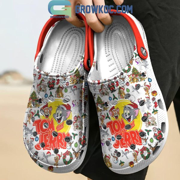 Tom And Jerry Cartoon Christmas 2024 Personalized Crocs Clogs