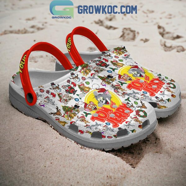 Tom And Jerry Cartoon Christmas 2024 Personalized Crocs Clogs