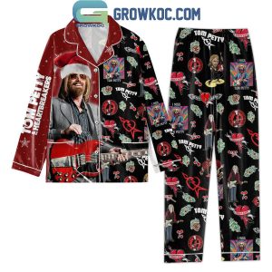 Tom Petty And The Heartbreakers Merry Christmas Polyester Pajamas Set