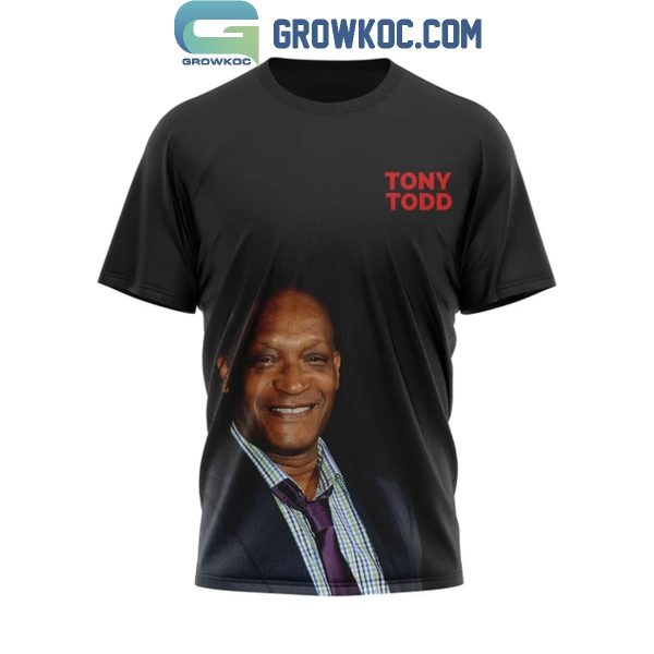 Tony Todd Horror Legend 1954-2024 Rest In Peace Hoodie T-Shirt