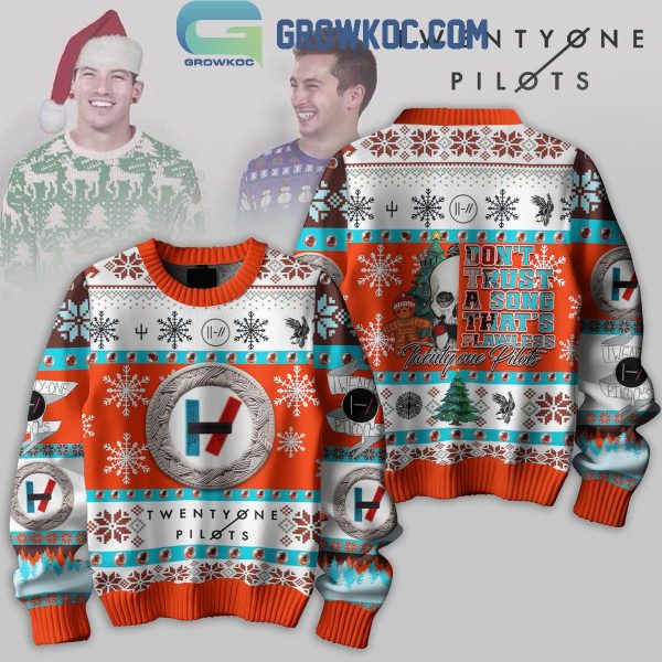 Twenty One Pilots Don?t Trust A Song That’s Flawless Christmas Ugly Sweater