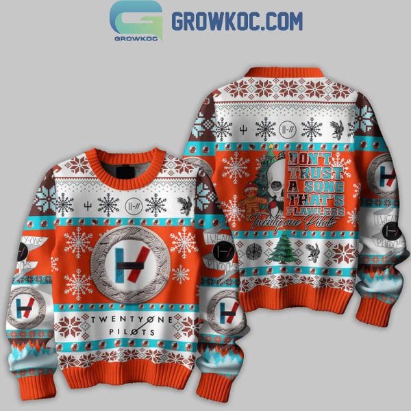 Twenty One Pilots Don?t Trust A Song That’s Flawless Christmas Ugly Sweater