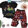 Snoopy Merry Christmas Team Snoopy Fleece Pajamas Set