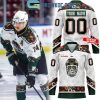 Utah Grizzlies Celebrating Dia De Los Muertos 2024 Black Personalized Hockey Jersey