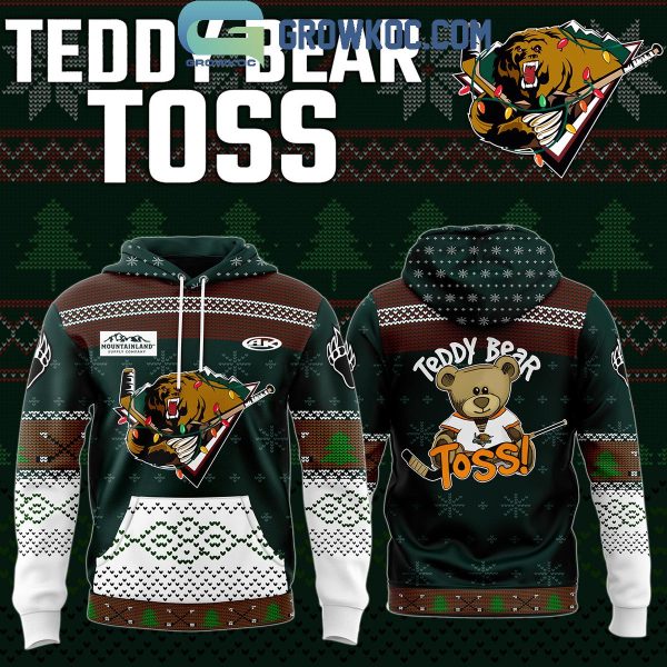 Utah Grizzlies Teddy Bear Toss 2024 Hoodie T-Shirt