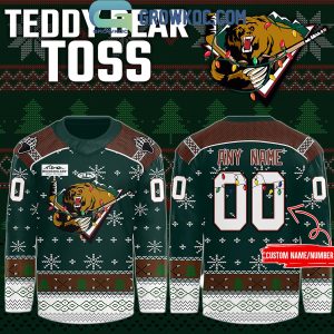 Utah Grizzlies Teddy Bear Toss 2024 Personalized Hockey Jersey