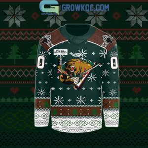 Utah Grizzlies Teddy Bear Toss 2024 Personalized Hockey Jersey