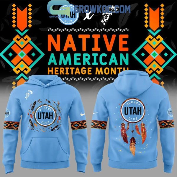 Utah Hockey Club Nov Native American Heritage Month 2024 Hoodie Long Pants