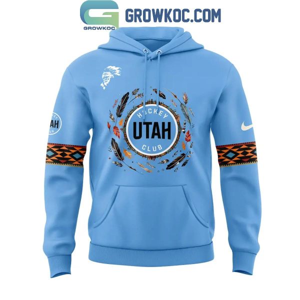 Utah Hockey Club Nov Native American Heritage Month 2024 Hoodie Long Pants